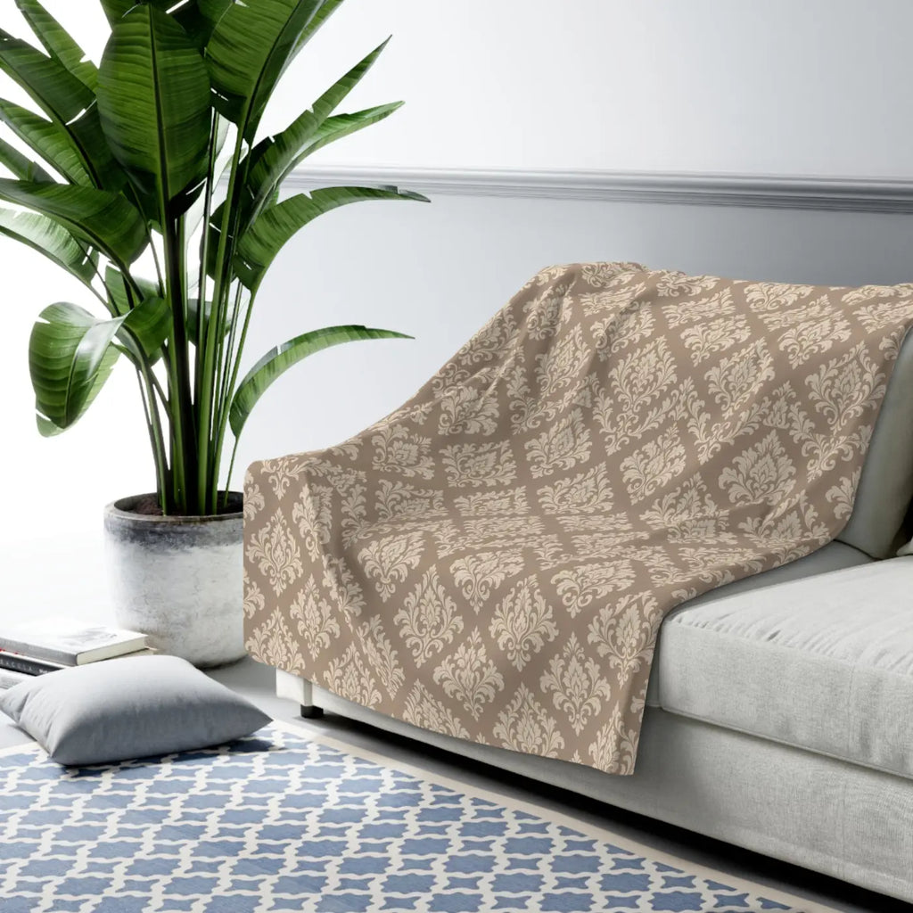 Cozy Sherpa Blanket - Plush Fleece Home Decor Gift - DipaliZ
