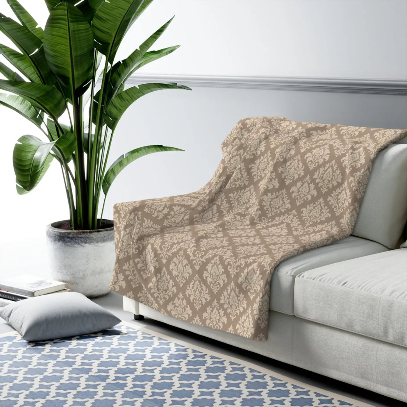 Cozy Sherpa Blanket - Plush Fleece Home Decor Gift - DipaliZ