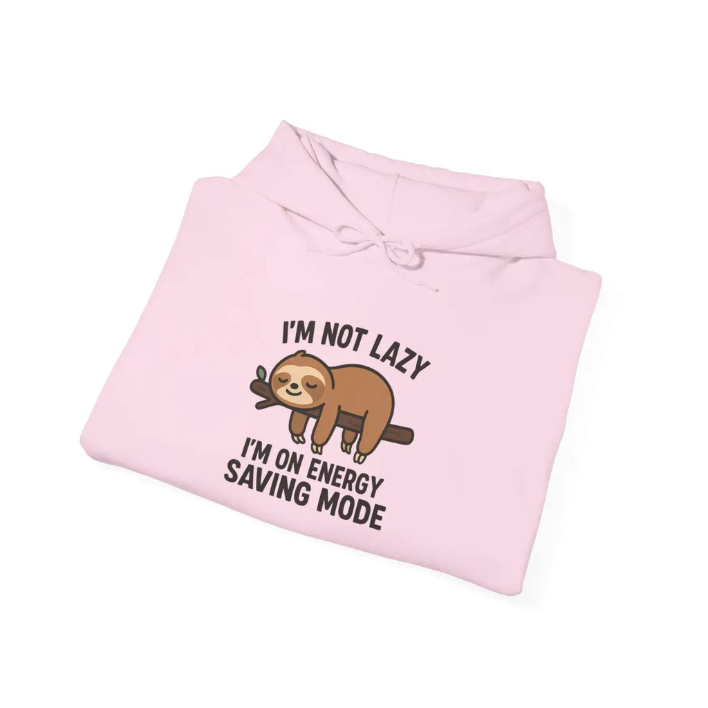 Cozy Sloth Hoodie - Energy Saving Mode Vibes - DipaliZ