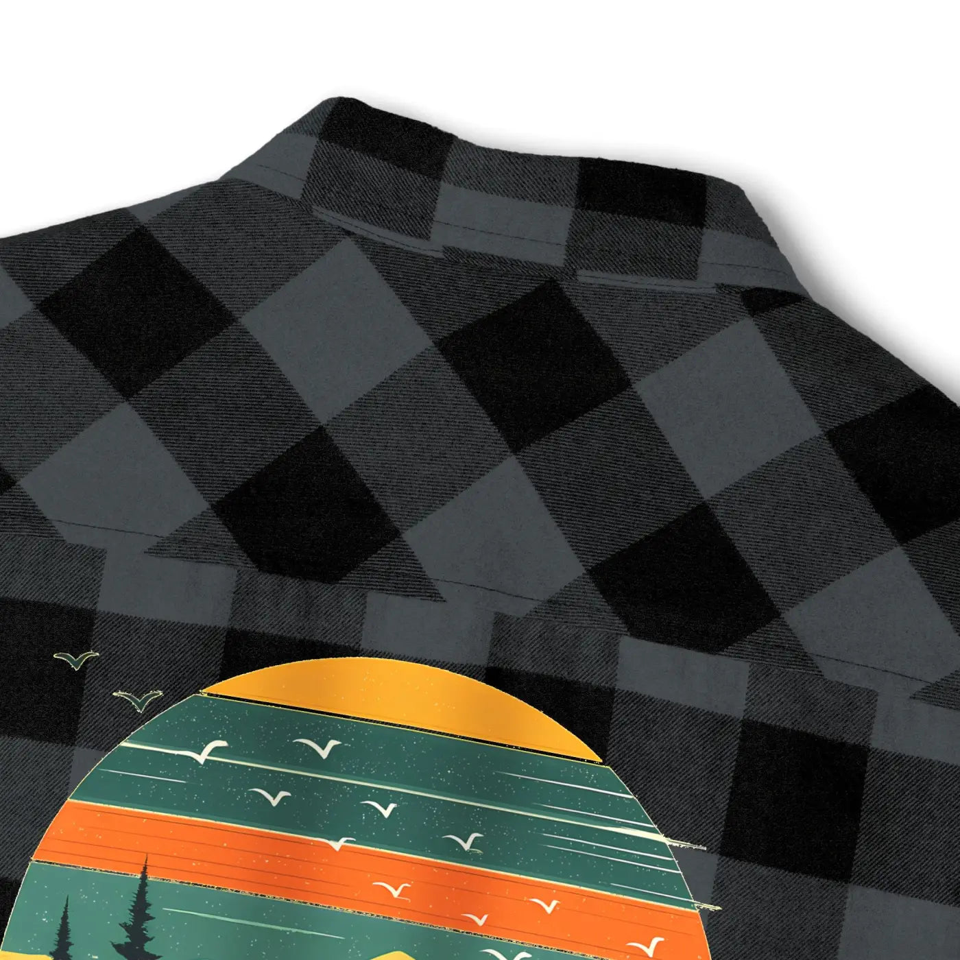 Unisex Flannel Shirt - Brushed Cotton Autumn Warmth - DipaliZ