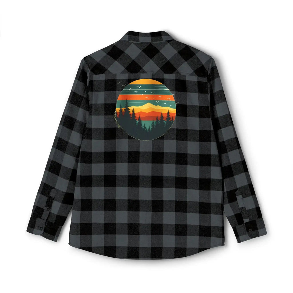 Unisex Flannel Shirt - Brushed Cotton Autumn Warmth - DipaliZ
