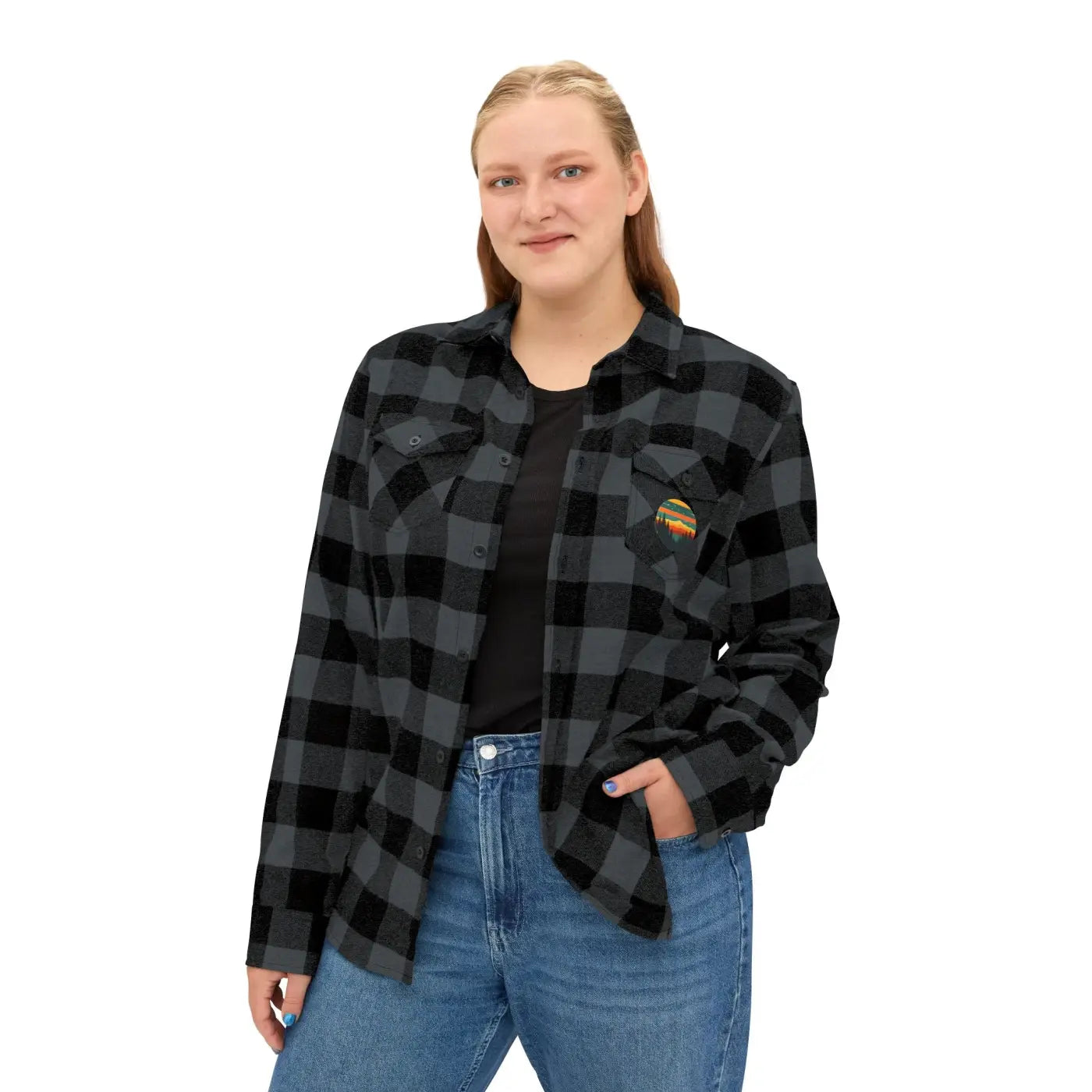 Unisex Flannel Shirt - Brushed Cotton Autumn Warmth - DipaliZ