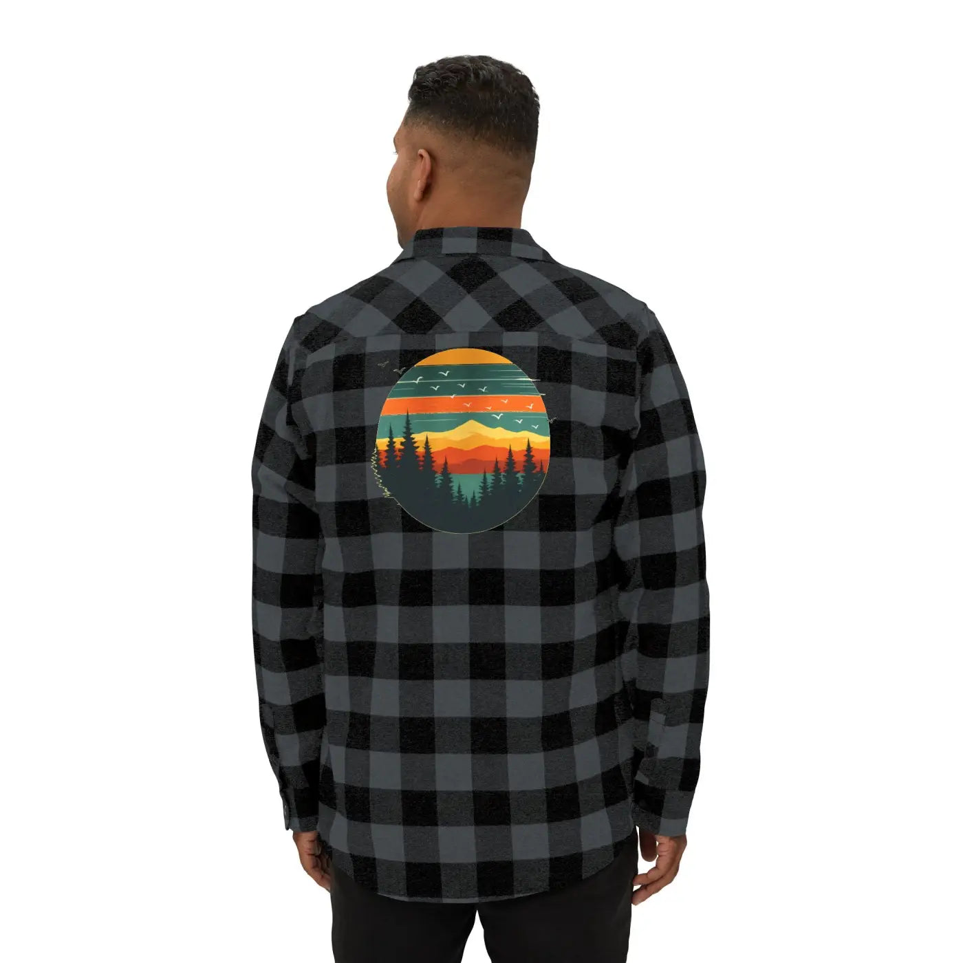 Unisex Flannel Shirt - Brushed Cotton Autumn Warmth - DipaliZ