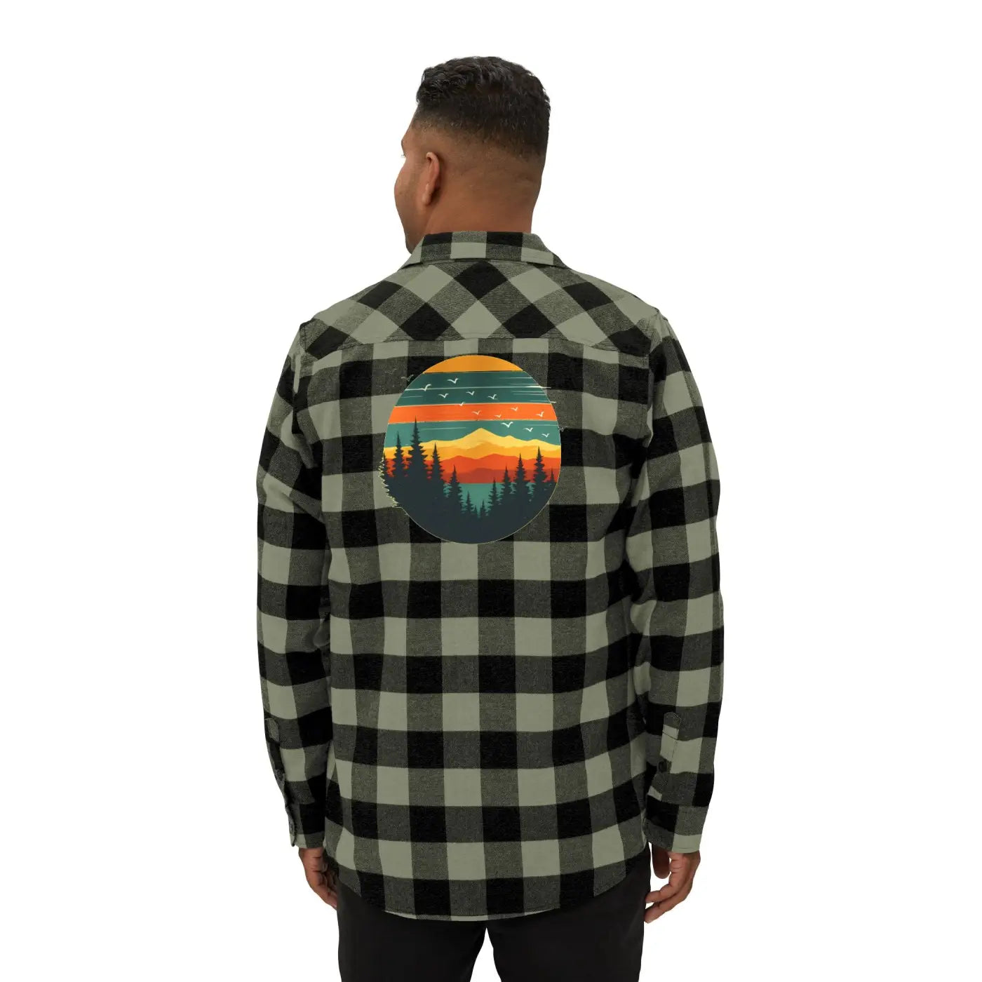 Unisex Flannel Shirt - Brushed Cotton Autumn Warmth - DipaliZ