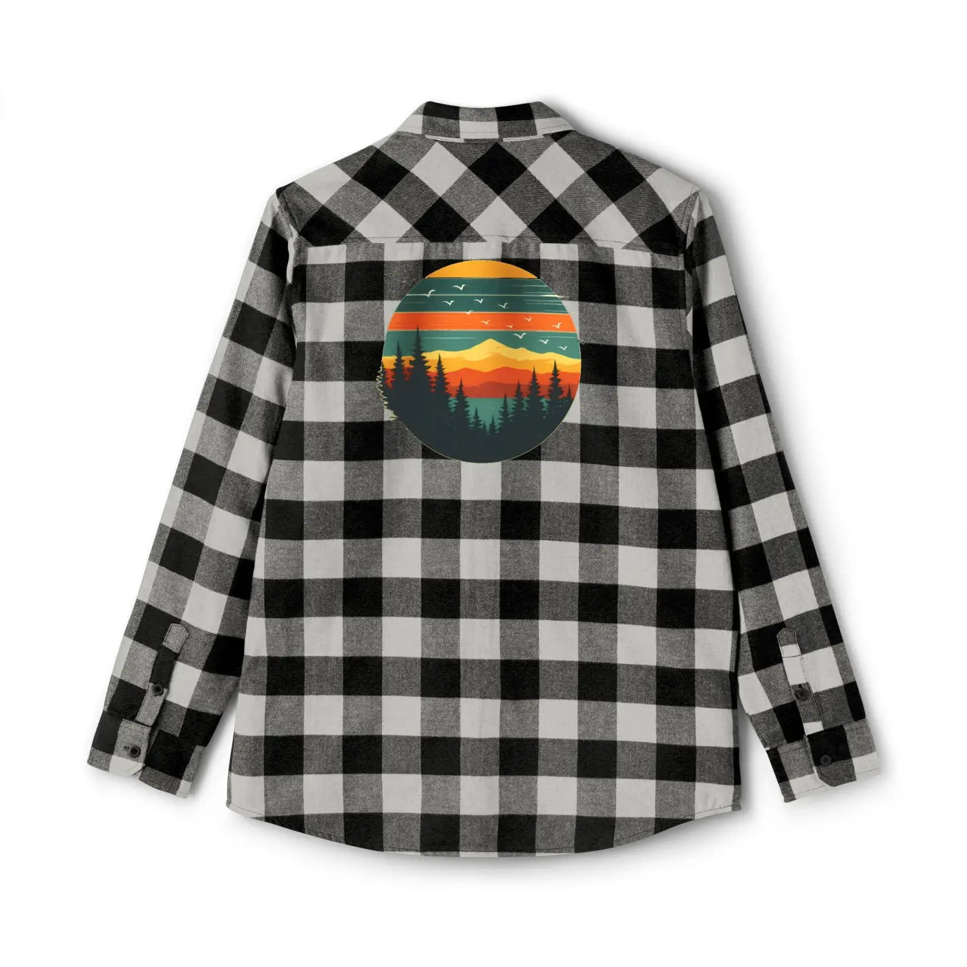 Unisex Flannel Shirt - Brushed Cotton Autumn Warmth - DipaliZ