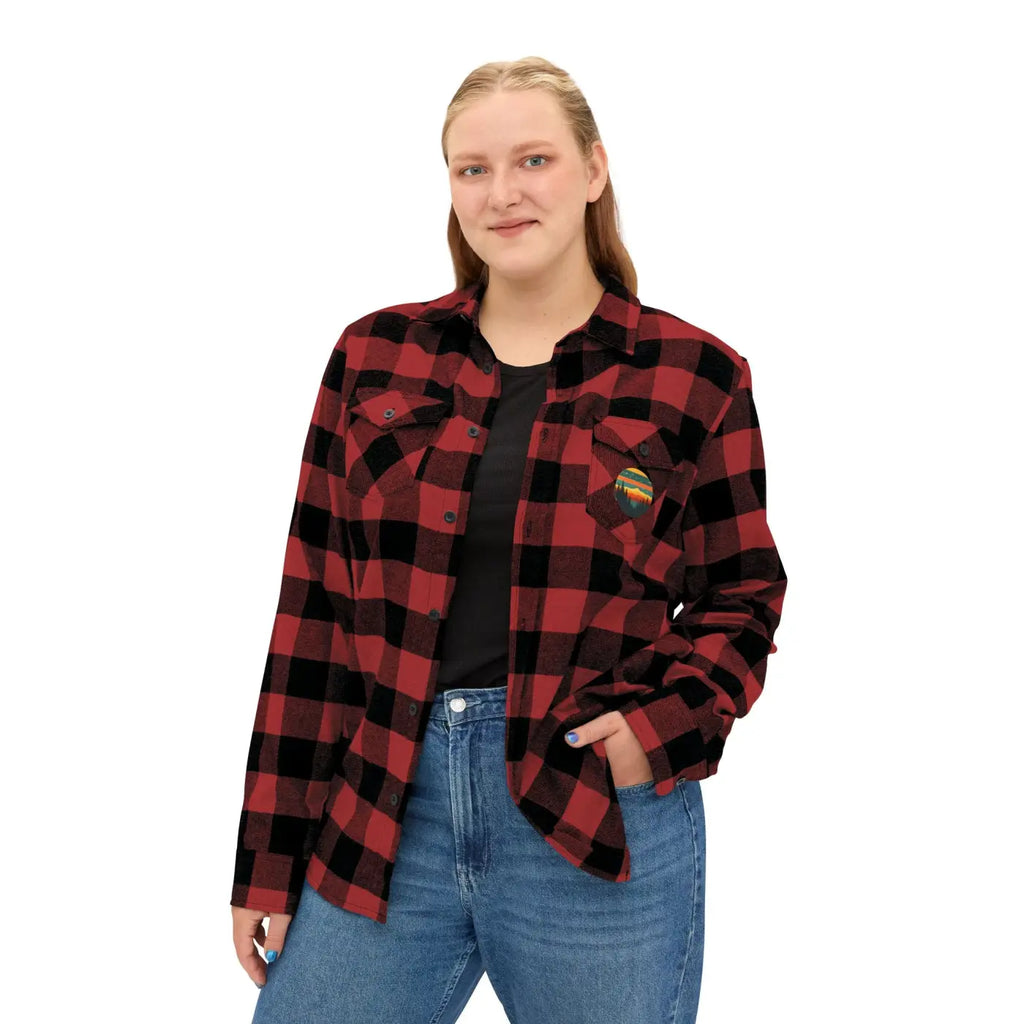 Unisex Flannel Shirt - Brushed Cotton Autumn Warmth - DipaliZ