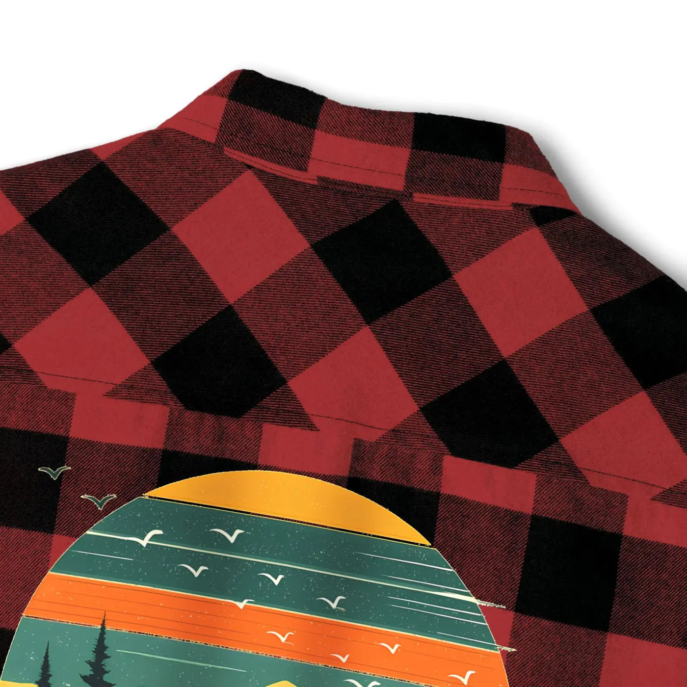 Unisex Flannel Shirt - Brushed Cotton Autumn Warmth - DipaliZ