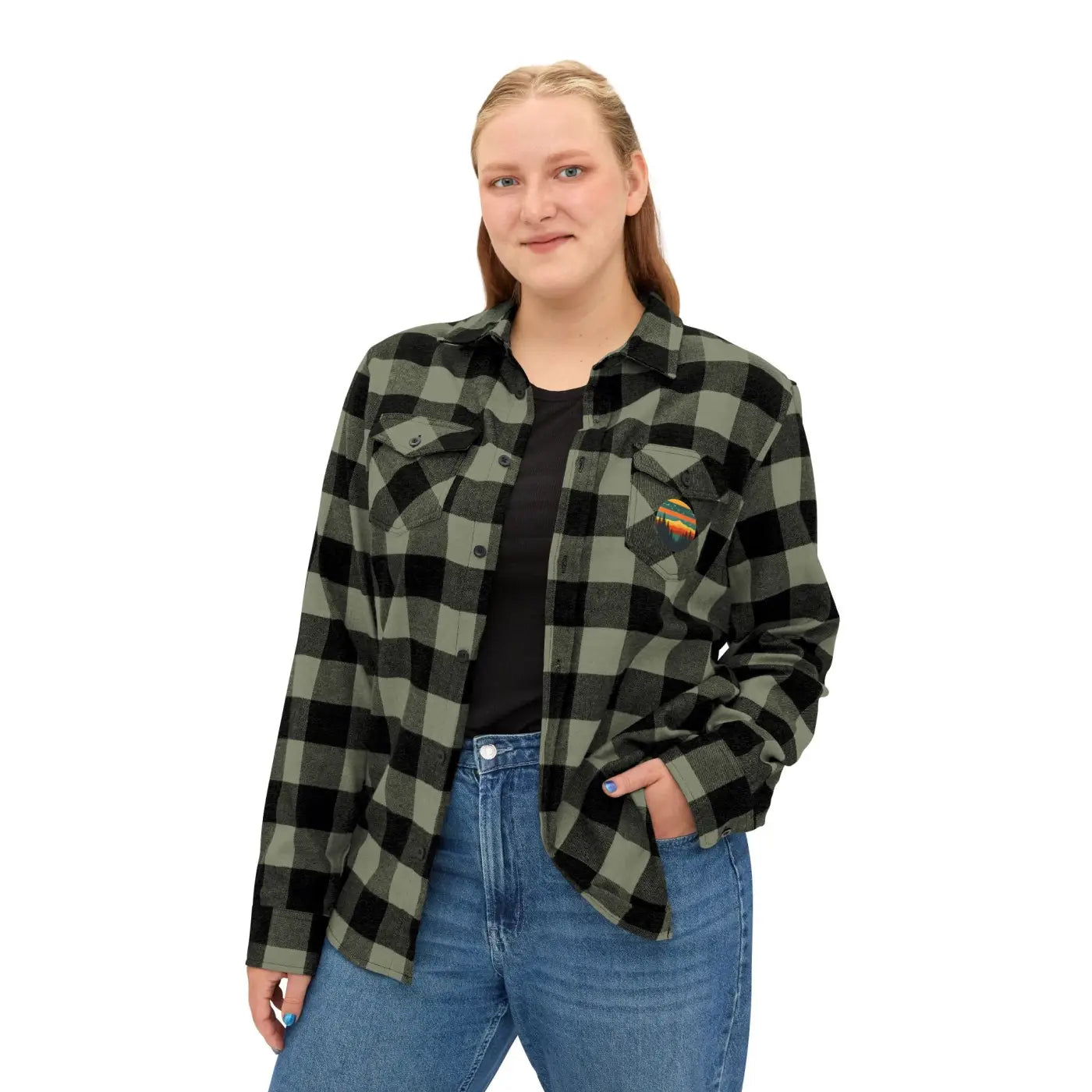 Unisex Flannel Shirt - Brushed Cotton Autumn Warmth - DipaliZ