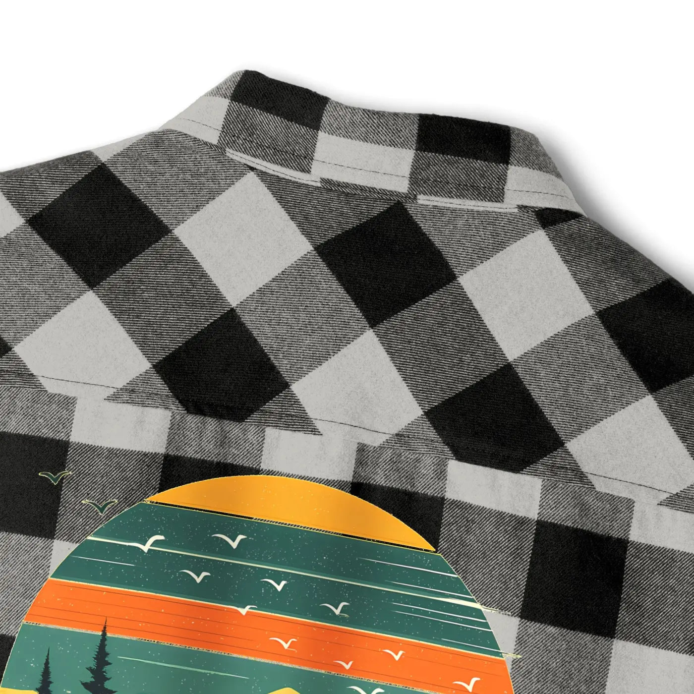Unisex Flannel Shirt - Brushed Cotton Autumn Warmth - DipaliZ