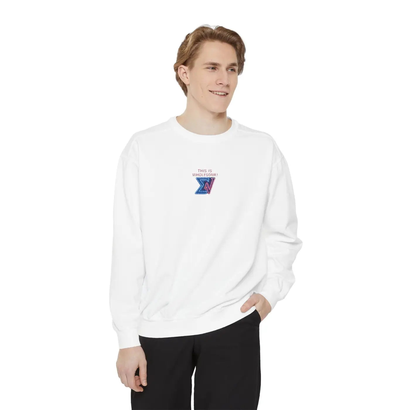 Aurora Sunset Brushed Fleece Sweatshirt - Cozy Unisex Wear - DipaliZ