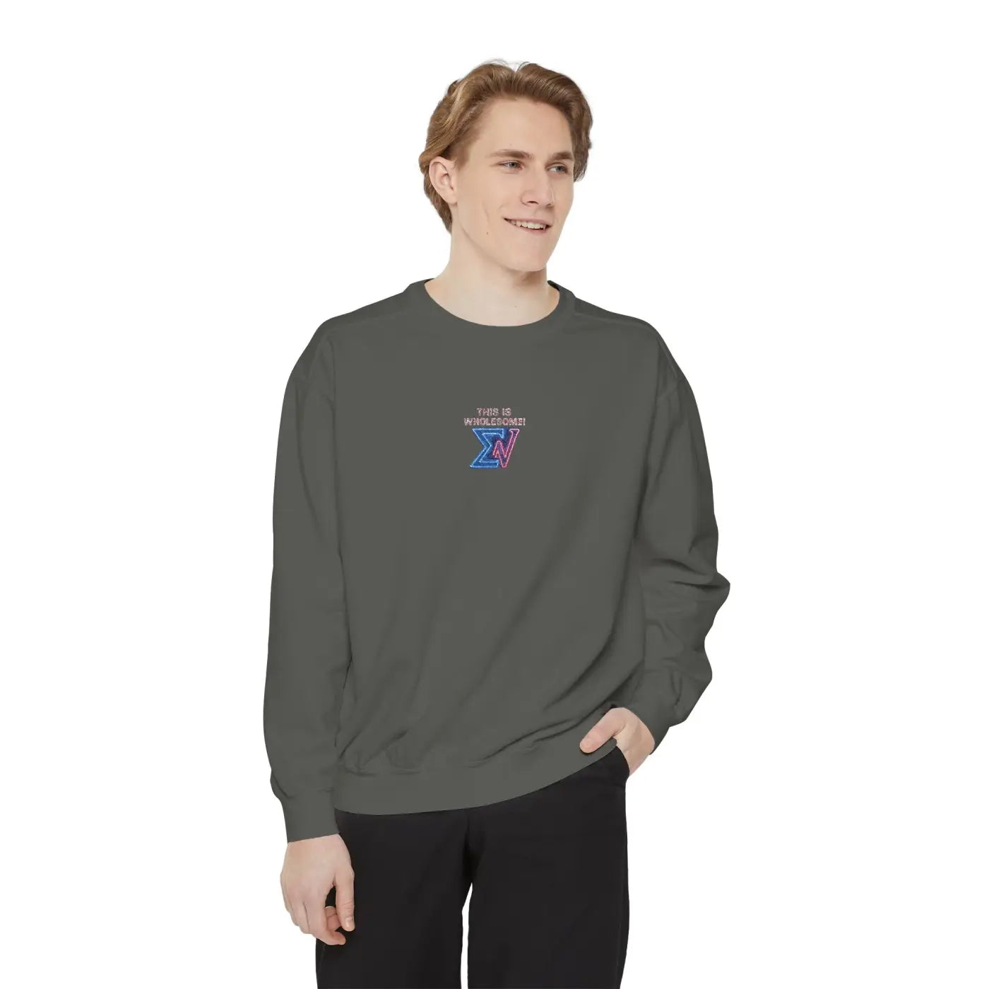 Aurora Sunset Brushed Fleece Sweatshirt - Cozy Unisex Wear - DipaliZ