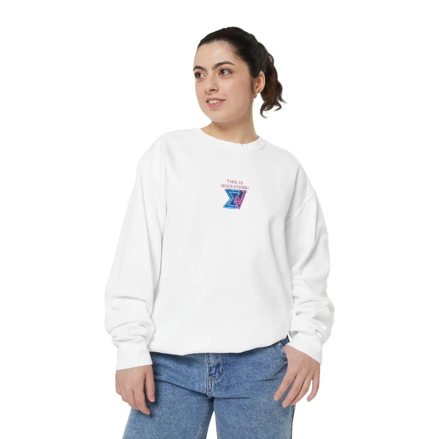 Aurora Sunset Brushed Fleece Sweatshirt - Cozy Unisex Wear - DipaliZ