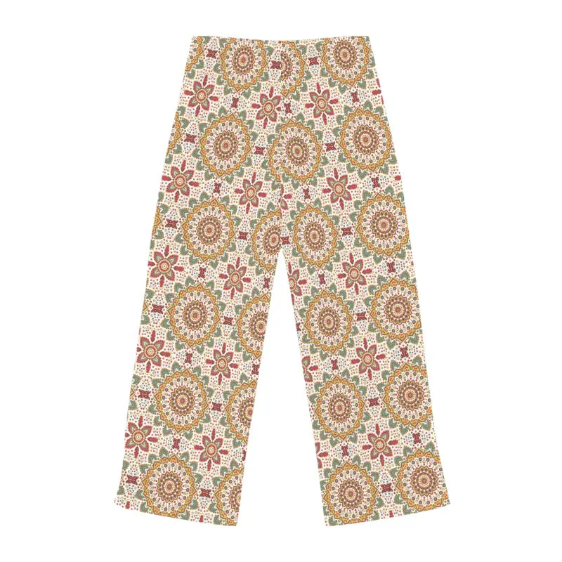 Women's Pajama Pants - Bright Geometrical Pattern Polyester - DipaliZ