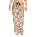 Women's Pajama Pants - Bright Geometrical Pattern Polyester - DipaliZ