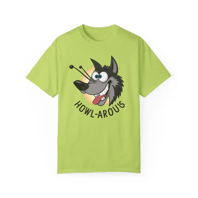 Funny Howlarious Wolf Cotton Tee - Eco-Friendly Gifts - DipaliZ