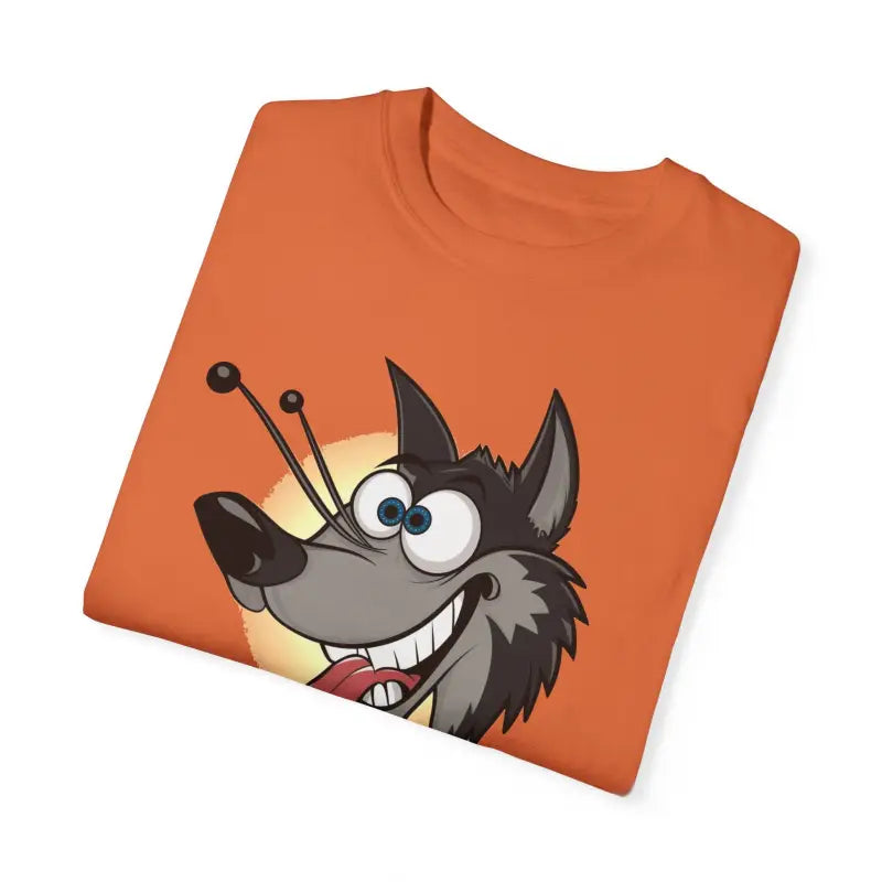 Funny Howlarious Wolf Cotton Tee - Eco-Friendly Gifts - DipaliZ