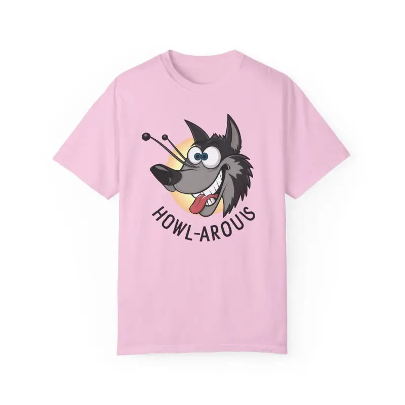 Funny Howlarious Wolf Cotton Tee - Eco-Friendly Gifts - DipaliZ
