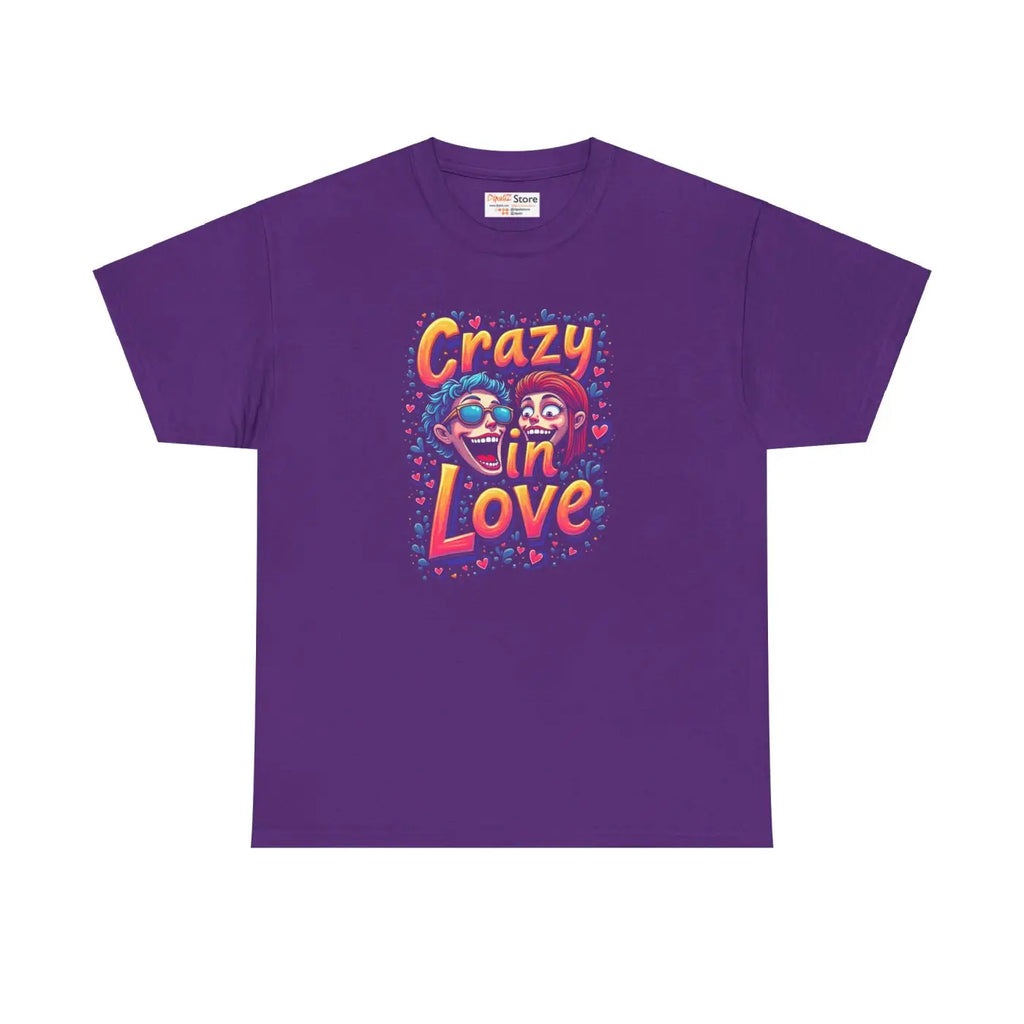 Crazy In Love Valentine's Day Tee - Statement Shirt - DipaliZ
