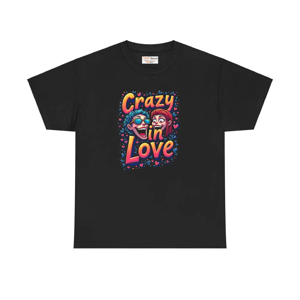 Crazy In Love Valentine's Day Tee - Statement Shirt - DipaliZ