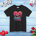 Heavy Cotton Tee - Crazy in Love Wardrobe Staple - DipaliZ