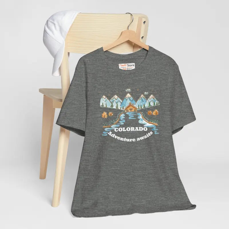 Colorado Adventure T-Shirt - Unisex Short Sleeve Tee - DipaliZ