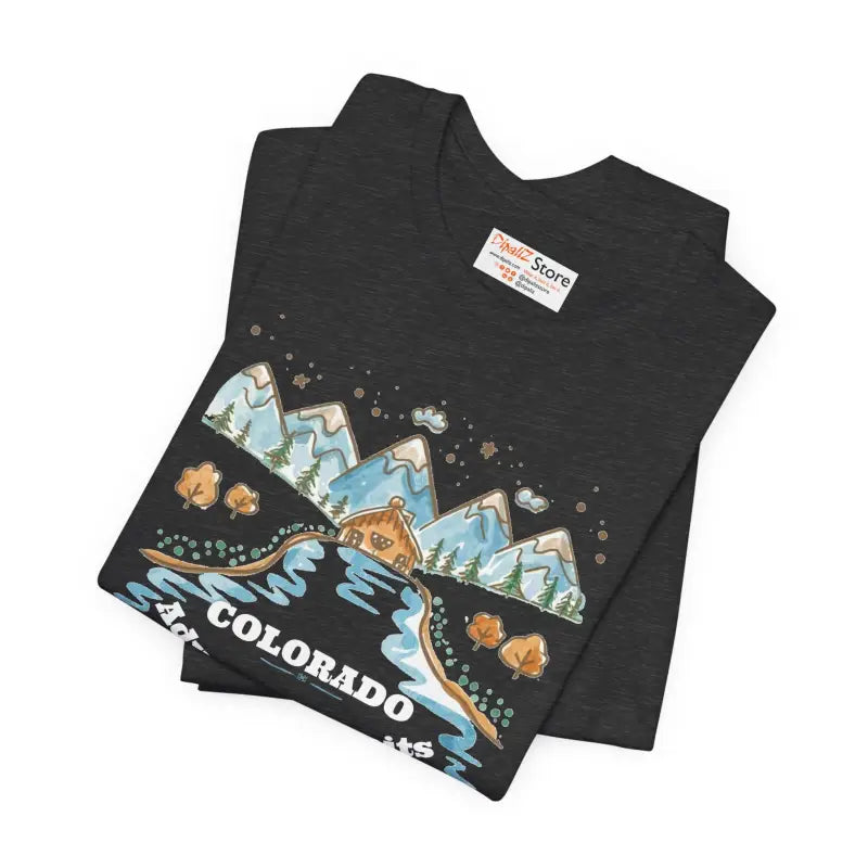 Colorado Adventure T-Shirt - Unisex Short Sleeve Tee - DipaliZ