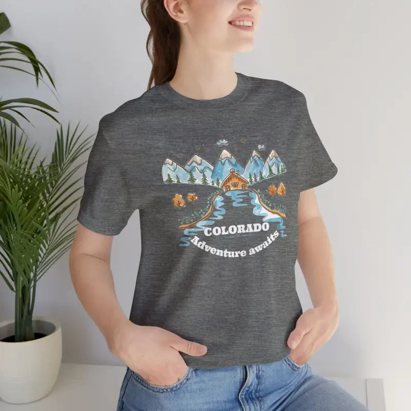 Colorado Adventure T-Shirt - Unisex Short Sleeve Tee - DipaliZ