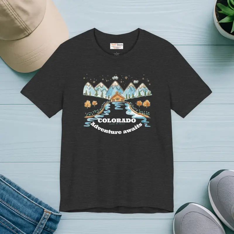 Colorado Adventure T-Shirt - Unisex Short Sleeve Tee - DipaliZ