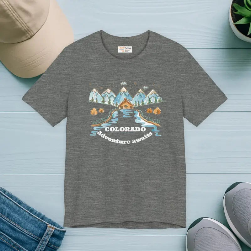 Colorado Adventure T-Shirt - Unisex Short Sleeve Tee - DipaliZ