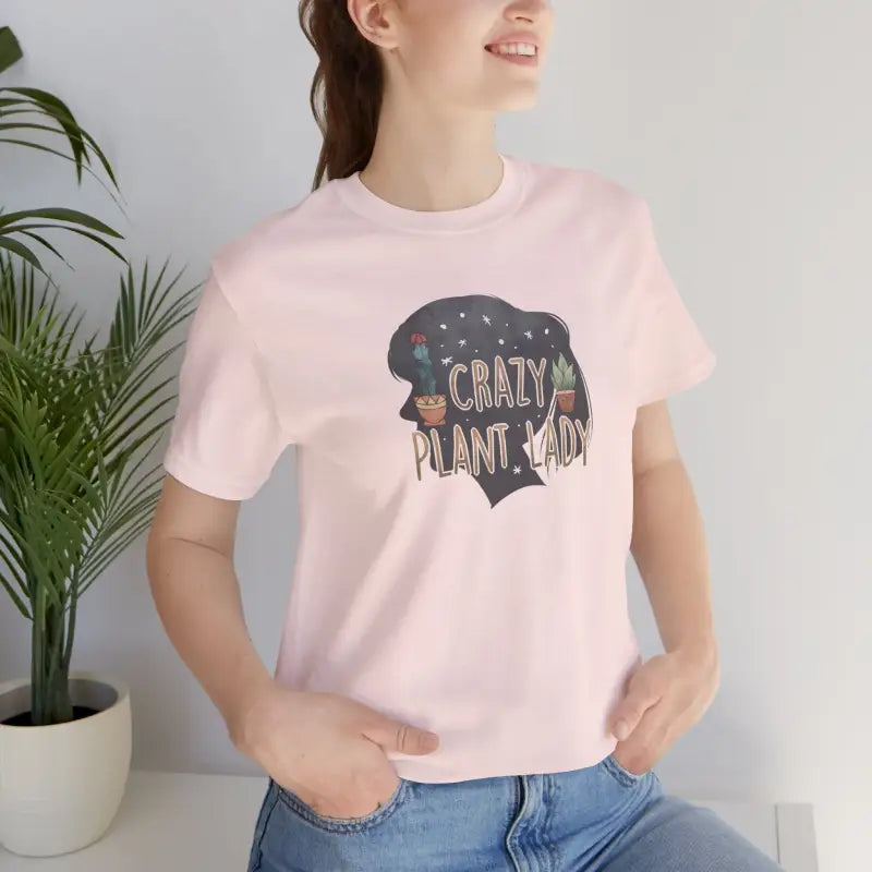 Crazy Plant Lady T-Shirt - Soft Cotton Unisex Tee - DipaliZ