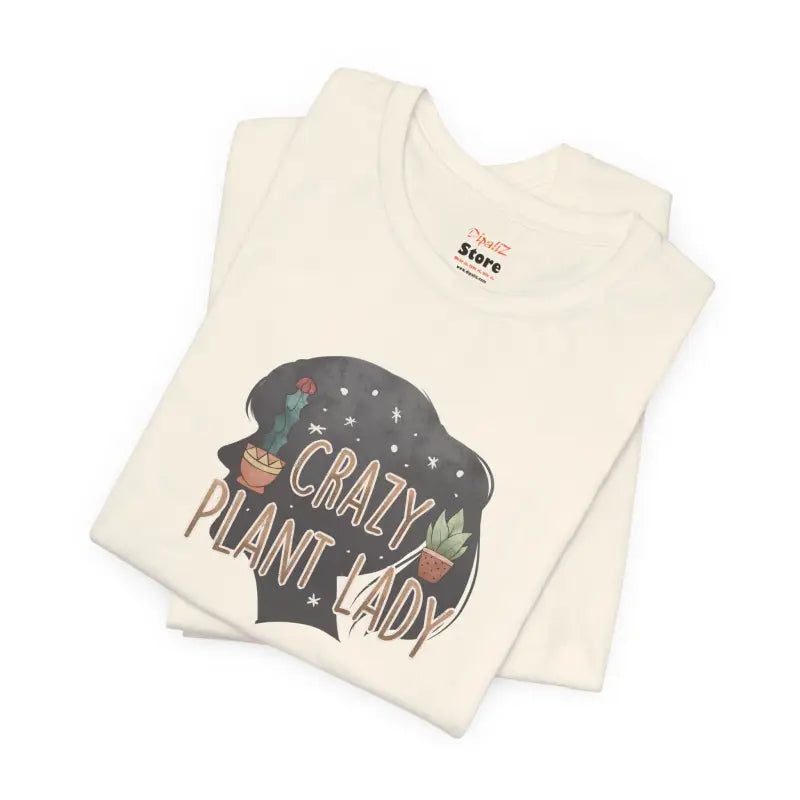 Crazy Plant Lady T-Shirt - Soft Cotton Unisex Tee - DipaliZ