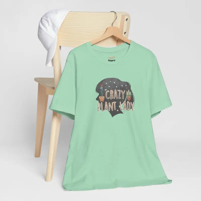 Crazy Plant Lady T-Shirt - Soft Cotton Unisex Tee - DipaliZ