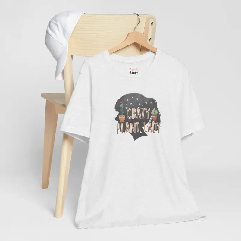 Crazy Plant Lady T-Shirt - Soft Cotton Unisex Tee - DipaliZ
