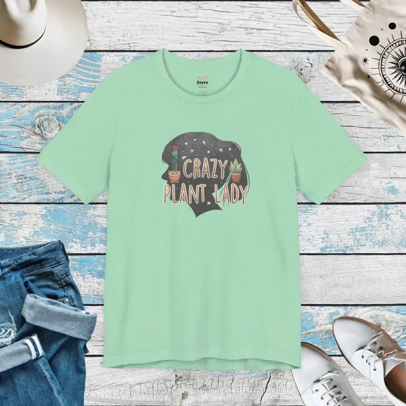 Crazy Plant Lady T-Shirt - Soft Cotton Unisex Tee - DipaliZ
