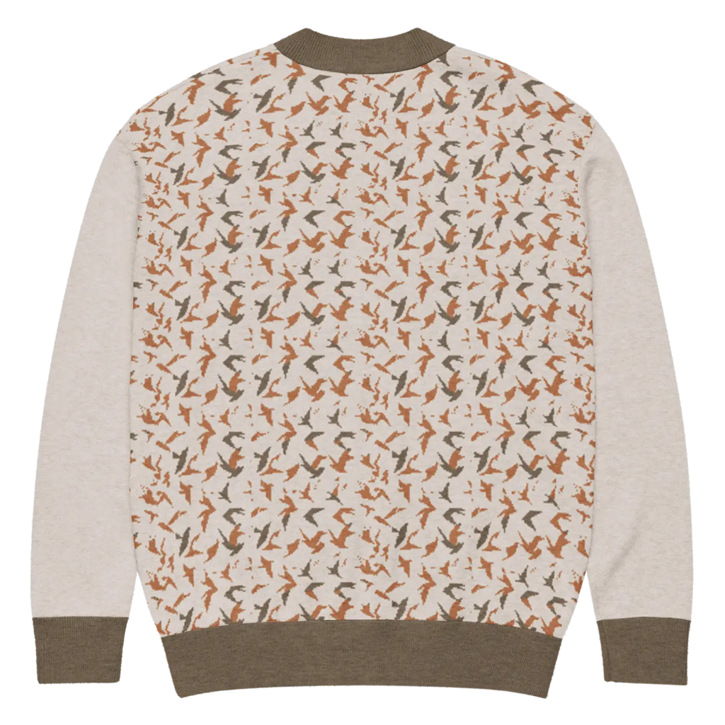 Cream Cable Knit Button Cardigan - Classic Cable Patterns - DipaliZ