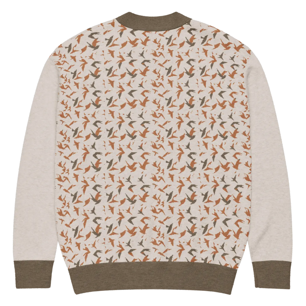 Cream Cable Knit Button Cardigan - Classic Cable Patterns - DipaliZ