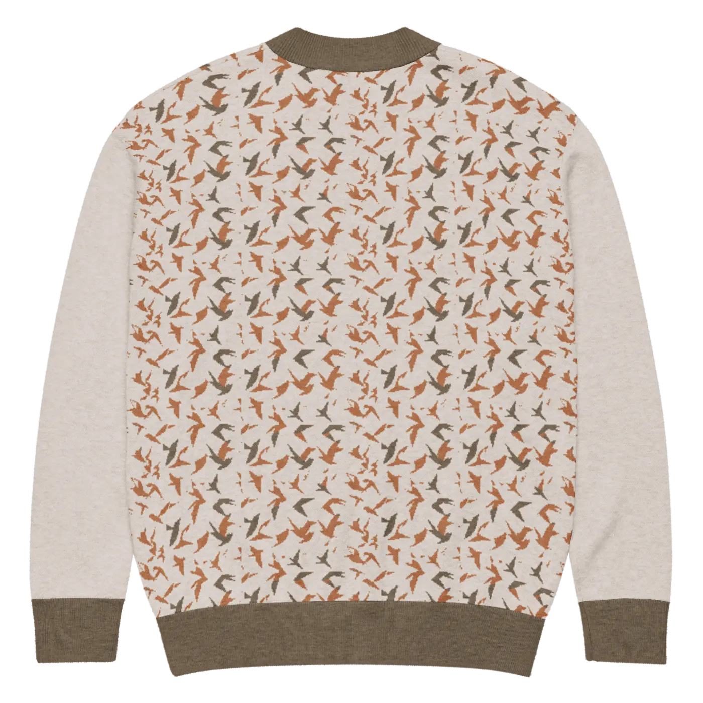 Cream Cable Knit Button Cardigan - Classic Cable Patterns - DipaliZ