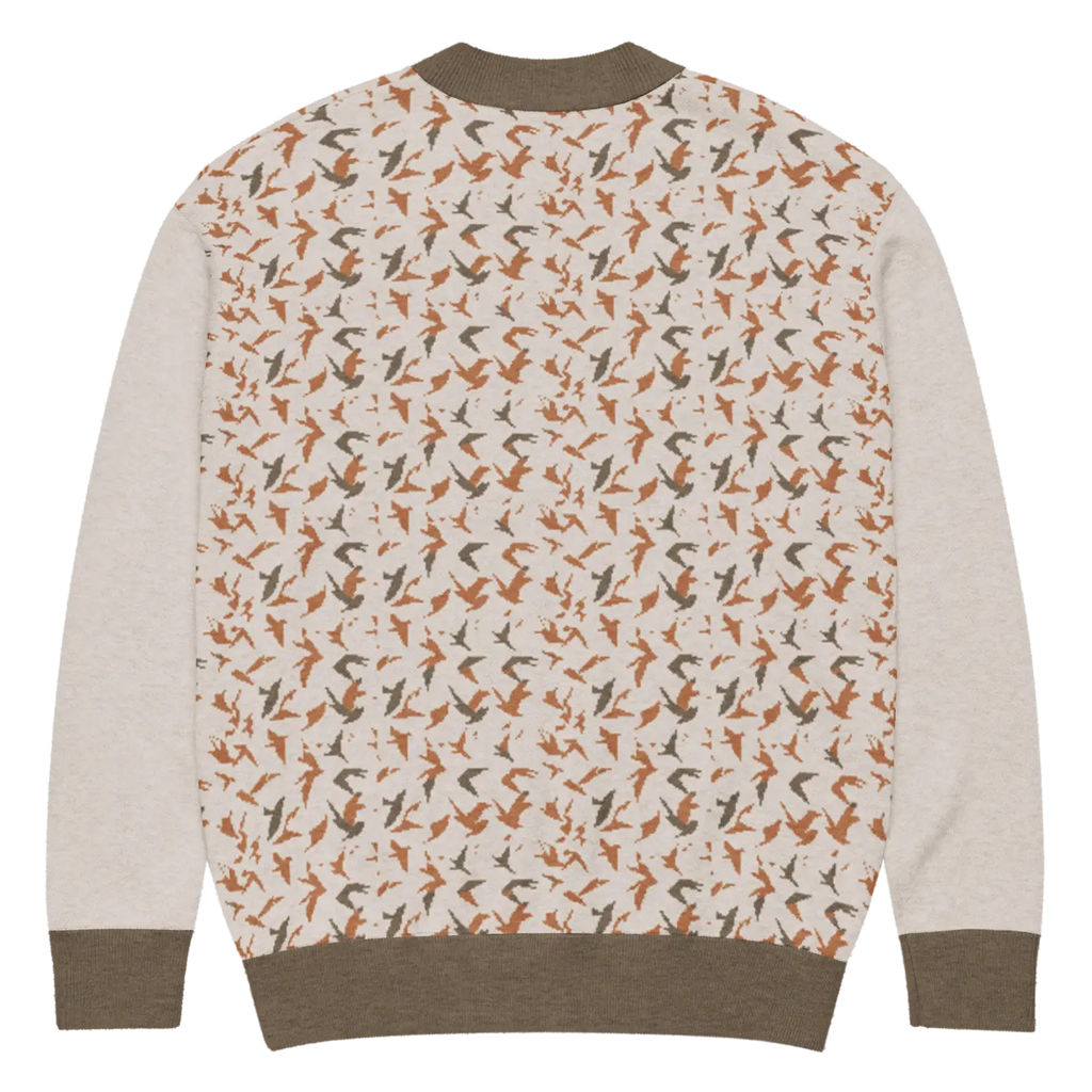 Cream Cable Knit Button Cardigan - Classic Cable Patterns - DipaliZ