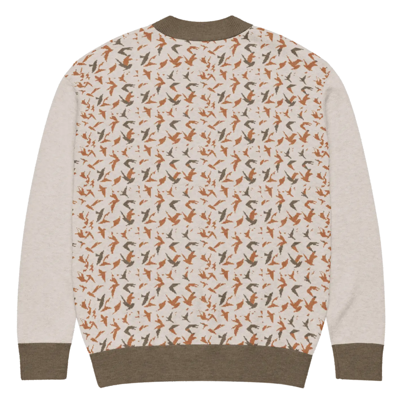 Cream Cable Knit Button Cardigan - Classic Cable Patterns - DipaliZ