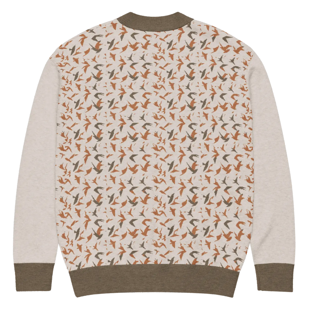 Cream Cable Knit Button Cardigan - Classic Cable Patterns - DipaliZ