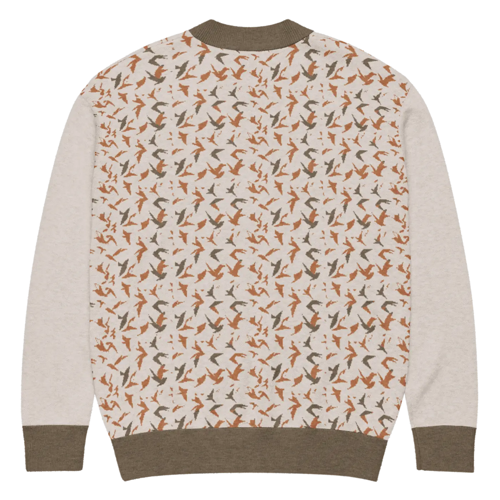 Cream Cable Knit Button Cardigan - Classic Cable Patterns - DipaliZ