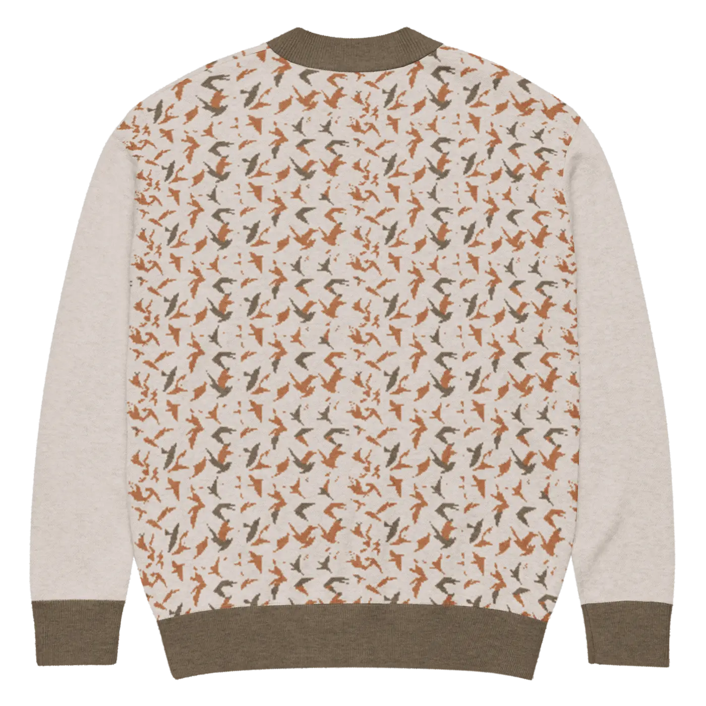 Cream Cable Knit Button Cardigan - Classic Cable Patterns - DipaliZ