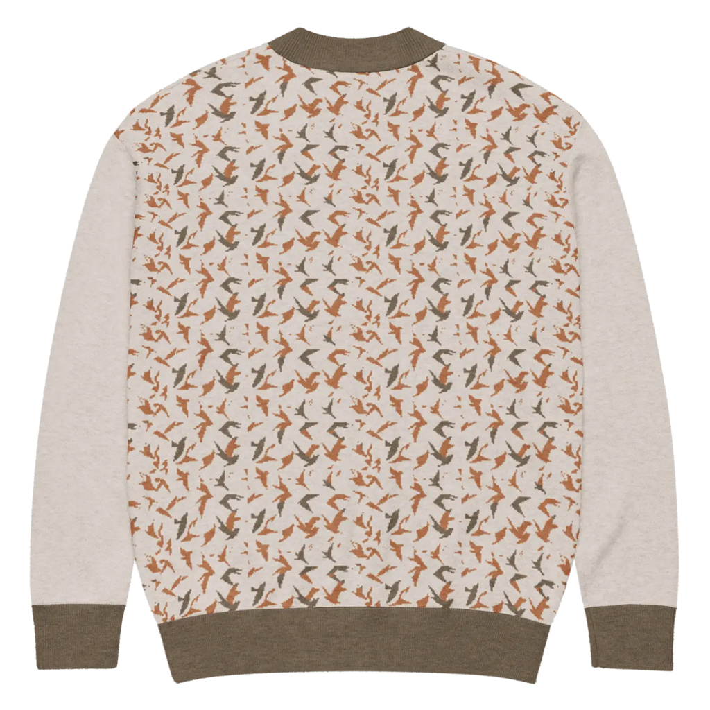 Cream Cable Knit Button Cardigan - Classic Cable Patterns - DipaliZ