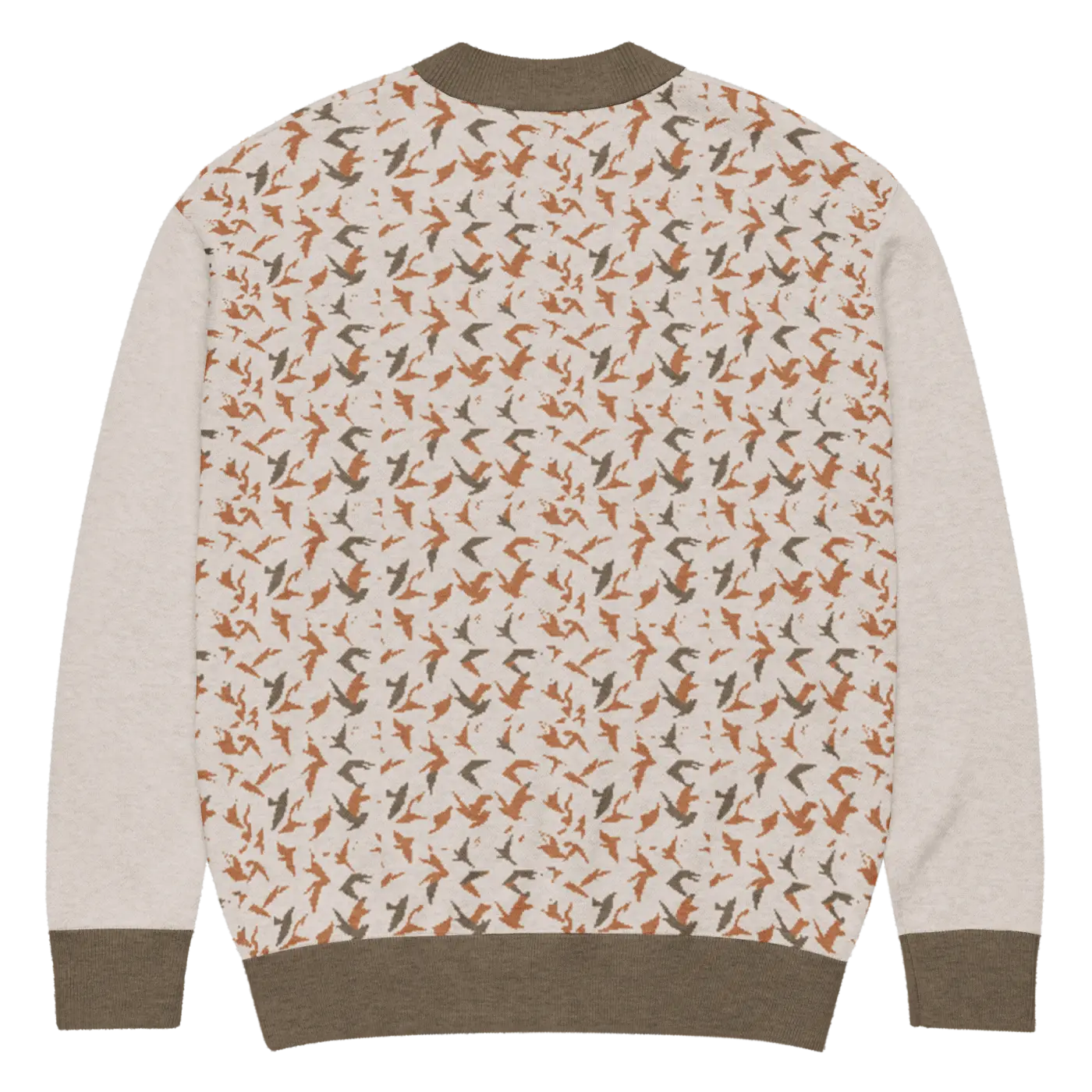 Cream Cable Knit Button Cardigan - Classic Cable Patterns - DipaliZ