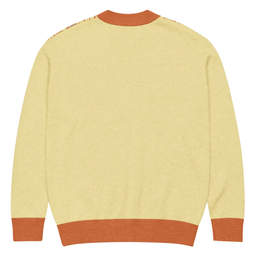 Cream Pocket Cardigan - Cozy Chic Jacquard Knit - DipaliZ