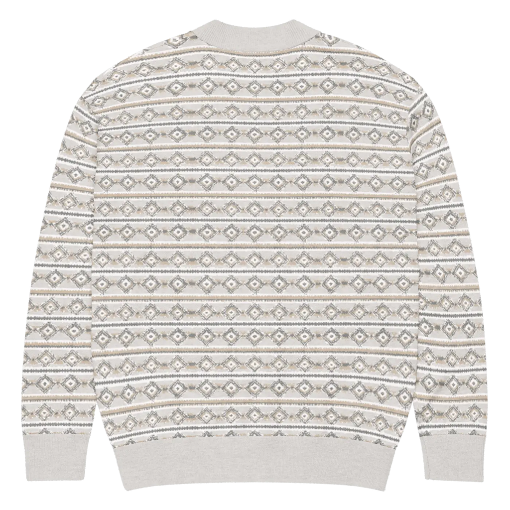 Cream Ribbed Knit Button Cardigan - Cozy Comfort Style - DipaliZ