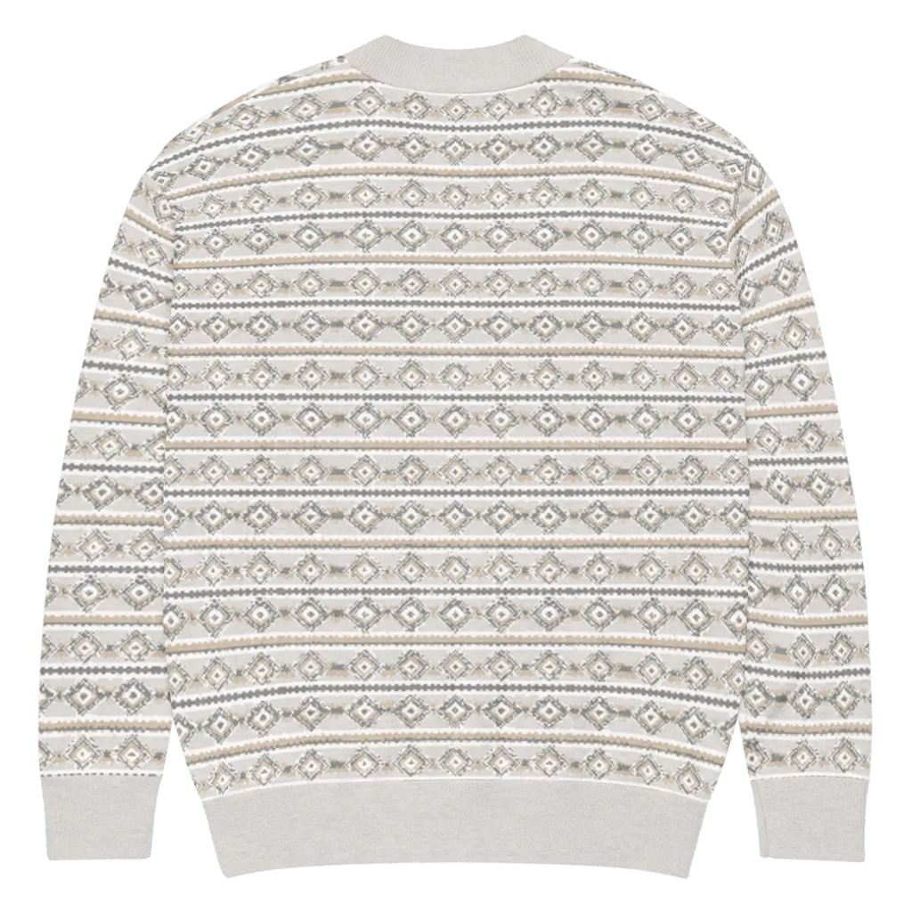 Cream Ribbed Knit Button Cardigan - Cozy Comfort Style - DipaliZ