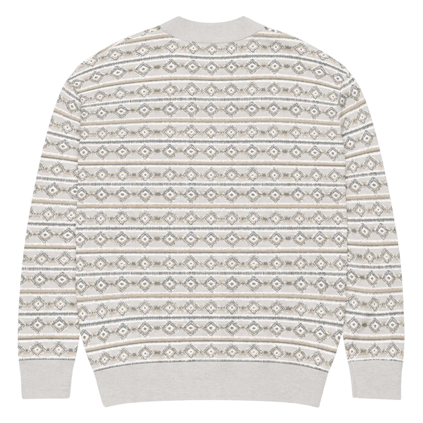 Cream Ribbed Knit Button Cardigan - Cozy Comfort Style - DipaliZ