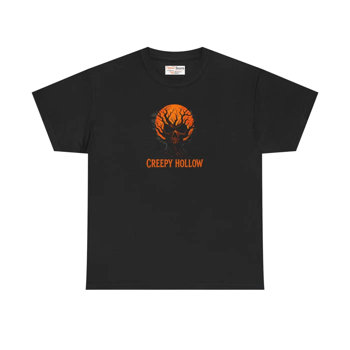 Unisex Heavy Cotton Tee - Spooky Season Everyday Wear - DipaliZ
