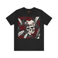 Creepy Skull Unisex Jersey Short Sleeve Tee - Halloween - DipaliZ